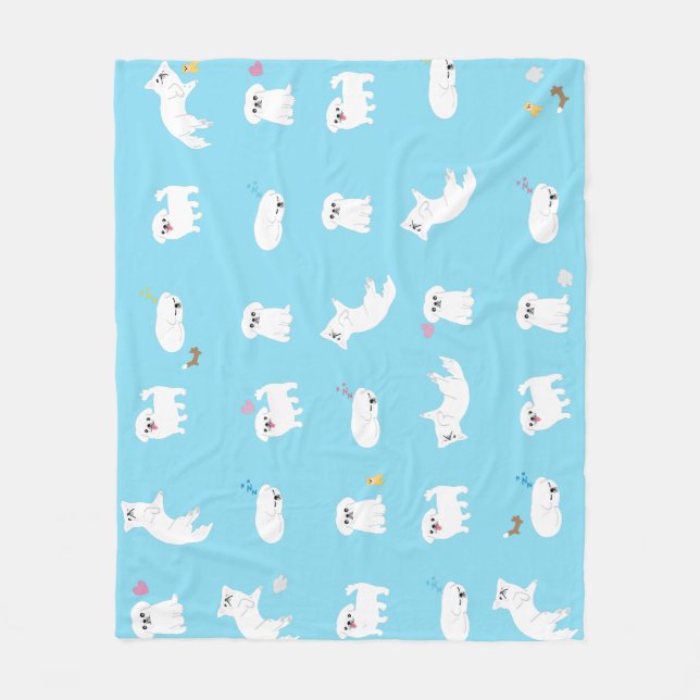 Cobertor De Velo Cobertura peluches de Pekingese (Frente)