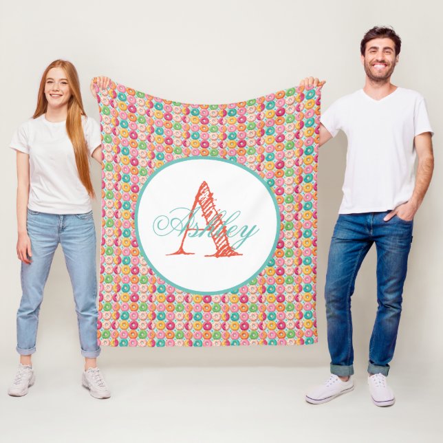 Cobertor De Velo Cobertura personalizada de velo rosquinha monogram (In Situ)