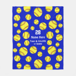 Cobertor De Velo Cobertura personalizada do lance do softball,