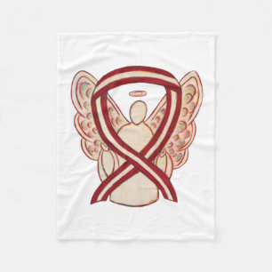 Cobertor De Velo Cobertura Suave de Sensibilização para o Cancer Ca