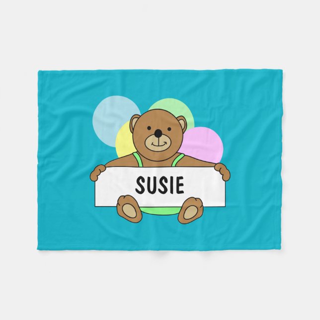 Cobertor De Velo Coberturas personalizadas do bebê (Frente (Horizontal))