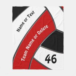 Cobertor De Velo Coberturas personalizadas do velo do voleibol
