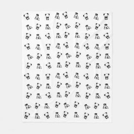 Cobertor De Velo Cobija panda