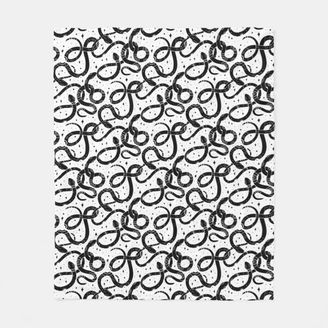 Cobertor De Velo Cobras Boho (Frente)