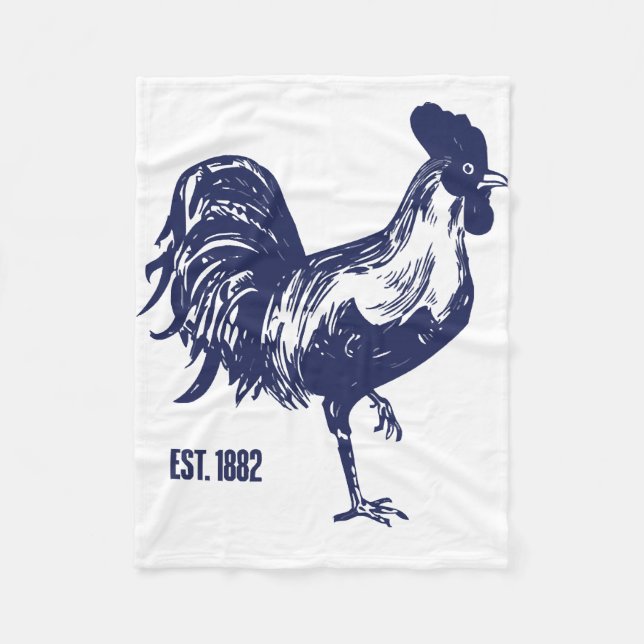 Cobertor De Velo Cockerel Est. 1882 (Frente)