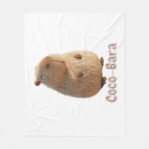 Cobertor De Velo Coco-Bara Vibes. Capybara Core: Couto de Coco