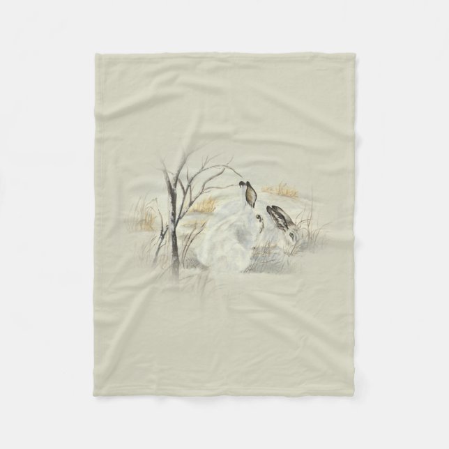 Cobertor De Velo Coelhos/coelhos (Frente)