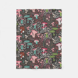 Cobertor De Velo Cogumelo Retro Rosa Rosa