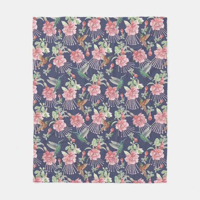 Cobertor De Velo Cogumelos Fleece Blanket (Frente)