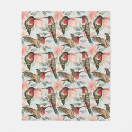 Cobertor De Velo Cogumelos Fleece Blanket