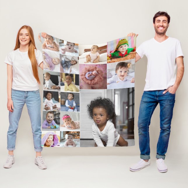 Cobertor De Velo Colagem de Fotografias do Design 17 (In Situ)