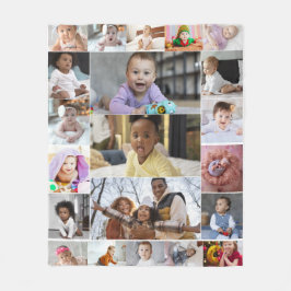 Cobertor De Velo Colagem de Fotografias do Design 21