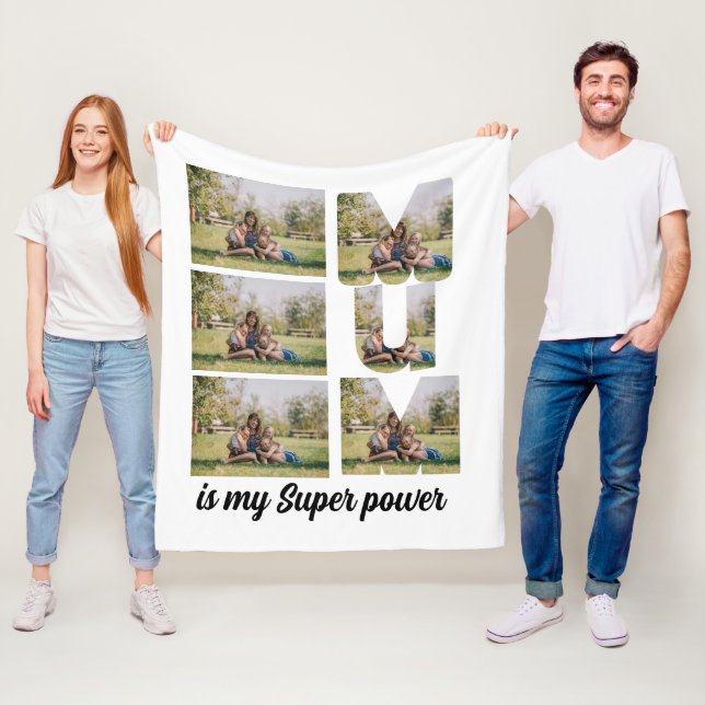 Cobertor De Velo Colagem de Fotografias do dia de as mães 6 Persona (In Situ)