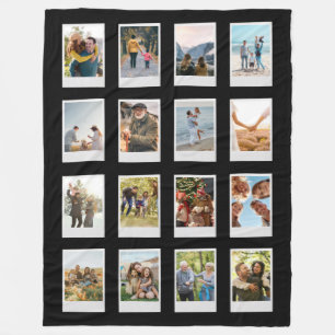 Cobertor De Velo Colagem de Fotografias Personalizada Instant Film 