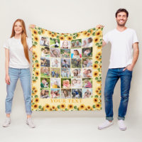 Colagem de Fotografias Sunflower 30 Personalizada