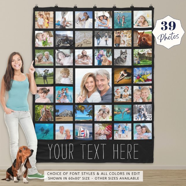 Cobertor De Velo Colagem de Fotos 39 Colagem de Fotos Personalizada (Criador carregado)