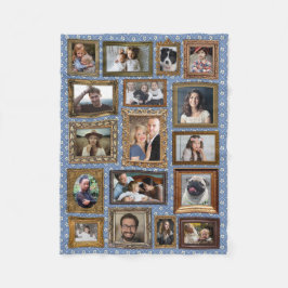 Cobertor De Velo Colagem de Fotos da Família 17 Quadros de Rico de 