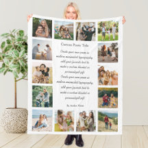 Colagem de Fotos Personalizada com 14 Fotos e Poem