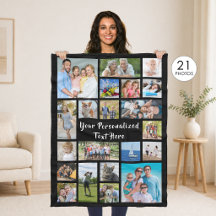 Colagem de Fotos Personalizada Moderna 21 Cor Pers