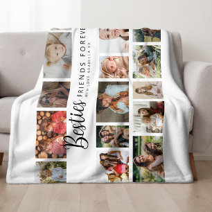 Cobertor De Velo Colagem de Fotos Personalizadas 18