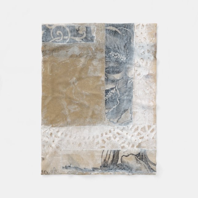 Cobertor De Velo Colagem de rendas II (Frente)