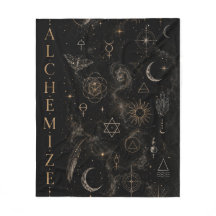 Colagem Minimalista de Alquimista