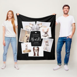 Cobertor De Velo Colagem Multifotórica Personalizada Pet Memorial