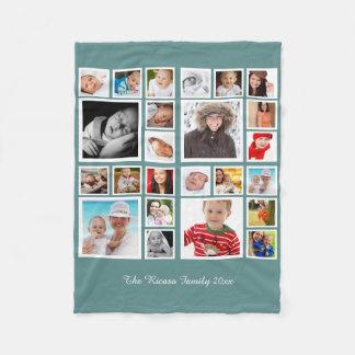 Cobertor De Velo Colagem Personalizada Exclusiva de Fotografias DIY