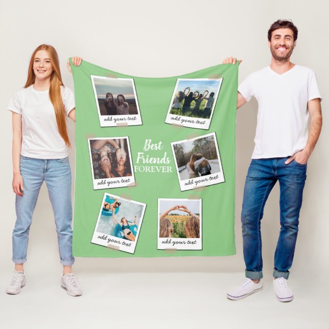 Cobertor De Velo Colagem Personalizada Personalizada dos Melhores A (In Situ)