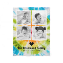 Colar de Foto Personalizado Família Colorido Tie D