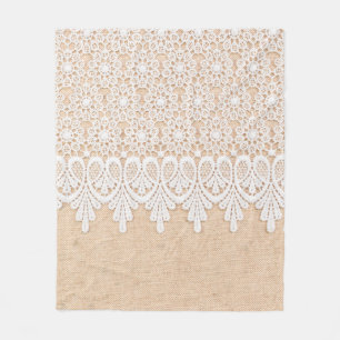 Cobertor De Velo Colar Ornamental Branca sobre design tecido