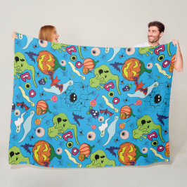 Cobertor De Velo Coleção de Gráficos do Spooky Halloween