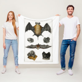Cobertor De Velo Coleção de vários morcegos
