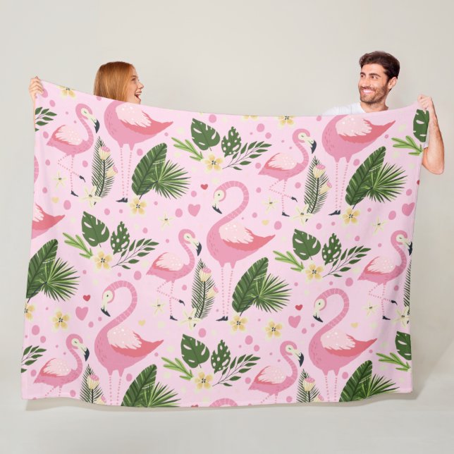 Cobertor De Velo Coleção de Verão Flamingo Um Design 8 (In Situ)