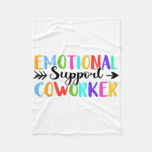 Cobertor De Velo Colega de Trabalho de Apoio Emocional no Local de