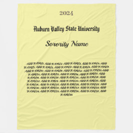 Cobertor De Velo Colégio Personalizar o Fleece Blanket