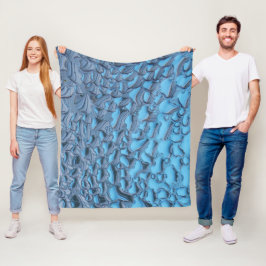 Cobertor De Velo Colírio suave em vidro azul