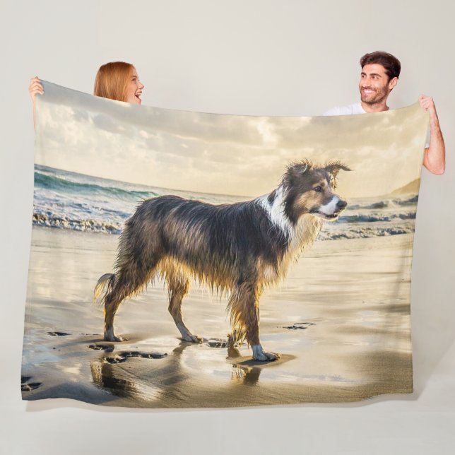 Cobertor De Velo COLLIE by the SEA (In Situ)