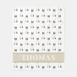 Cobertor De Velo Collie de Borda Personalizada