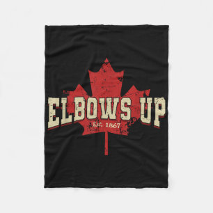 Cobertor De Velo Coloca o Canadá forte e livre orgulho do meu canad