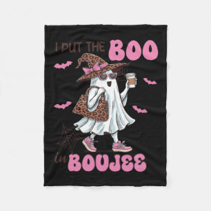 Cobertor De Velo Coloque O Boo Em Boujee Halloween, Senhora Fantasm