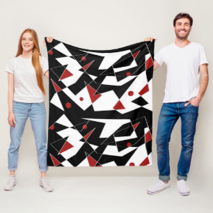 Cobertor De Velo Coloque o borboleta vermelho