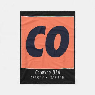 Cobertor De Velo Colorado Hiking And Skiing Co Montanha Vintage Spo