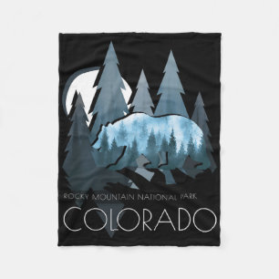 Cobertor De Velo Colorado - Parque Nacional das Montanhas Rochosas 