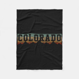 Cobertor De Velo Colorado Vintage Montanhas Rochosas Natureza Exter