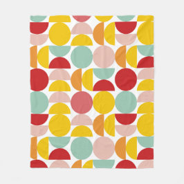 Cobertor De Velo Colorida Bauhaus