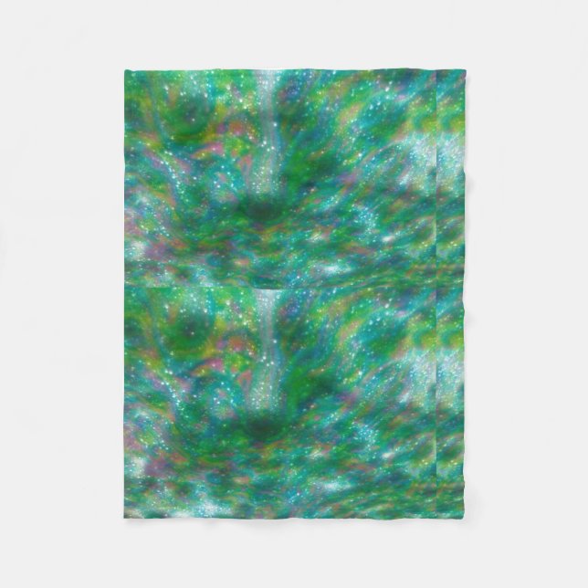 Cobertor De Velo Colorida Fleece Blanket (Frente)