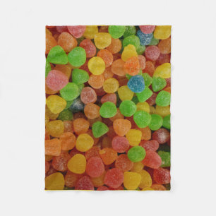 Cobertor De Velo Colorida Gumdrops Quirky