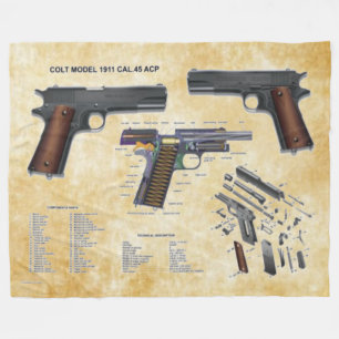 COBERTOR DE VELO COLT PISTOL 1911