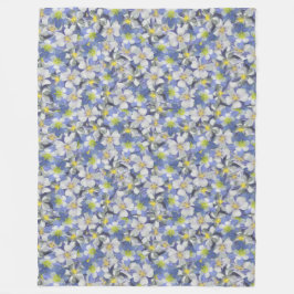 Cobertor De Velo Columbines Padrão Sem Costura